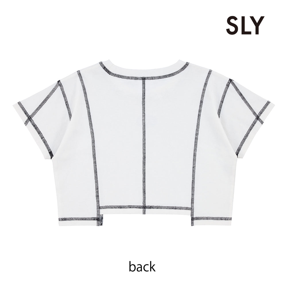 
                  
                    クロップドTシャツ【SLYコラボ】（WHITE/FREE）
                  
                