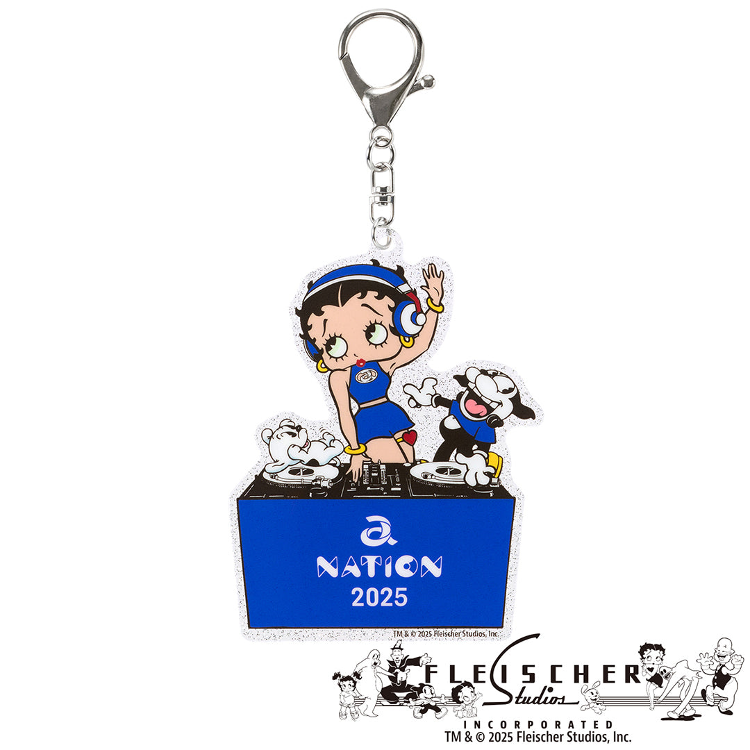 a-nation×Betty Boop(TM)コラボラメアクリルキーホルダー