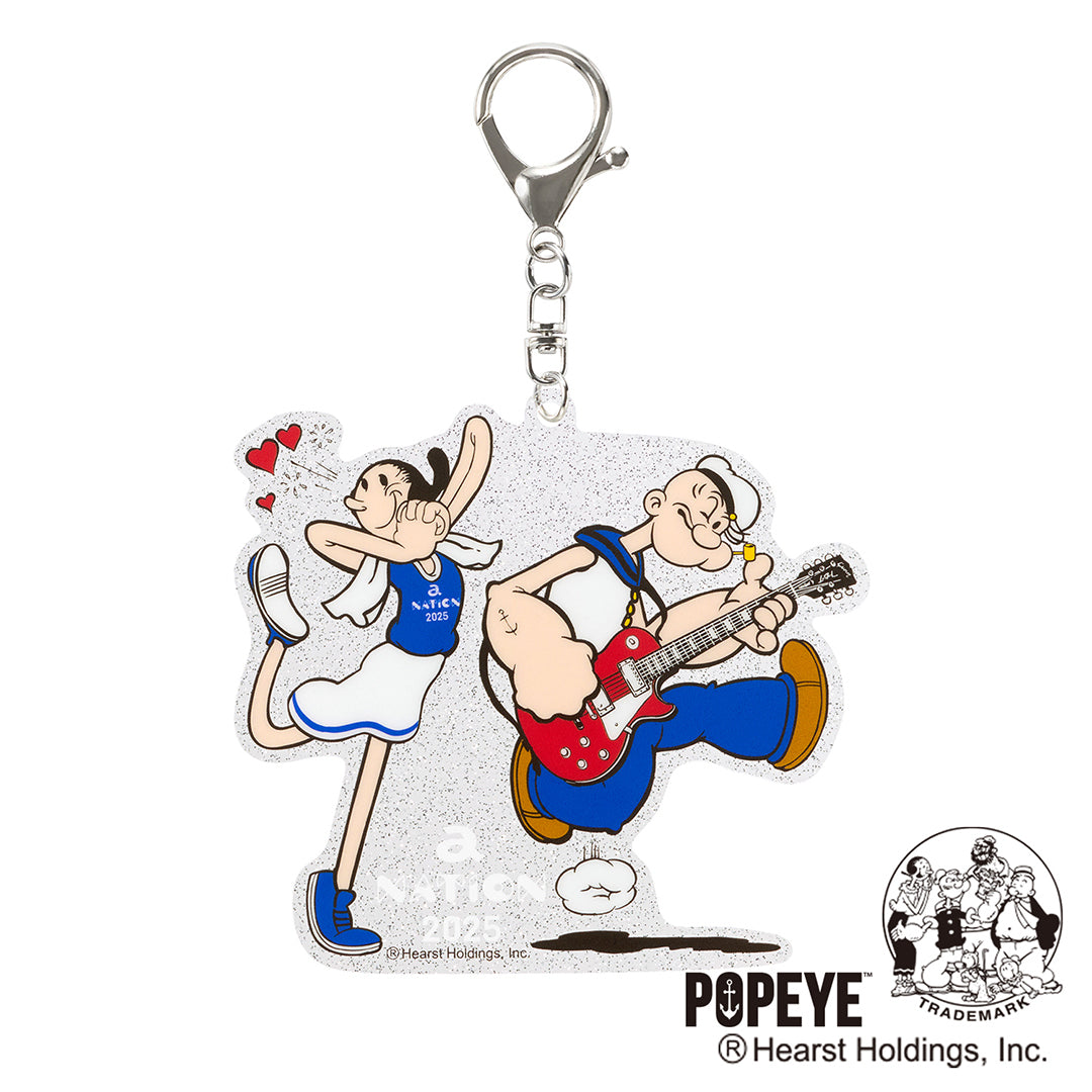 a-nation×POPEYE(TM)コラボラメアクリルキーホルダー