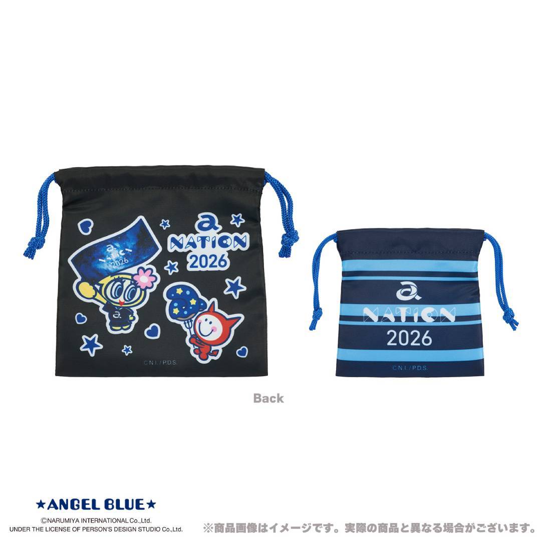 
                  
                    巾着2点セット【エンジェルブルーコラボ】
                  
                