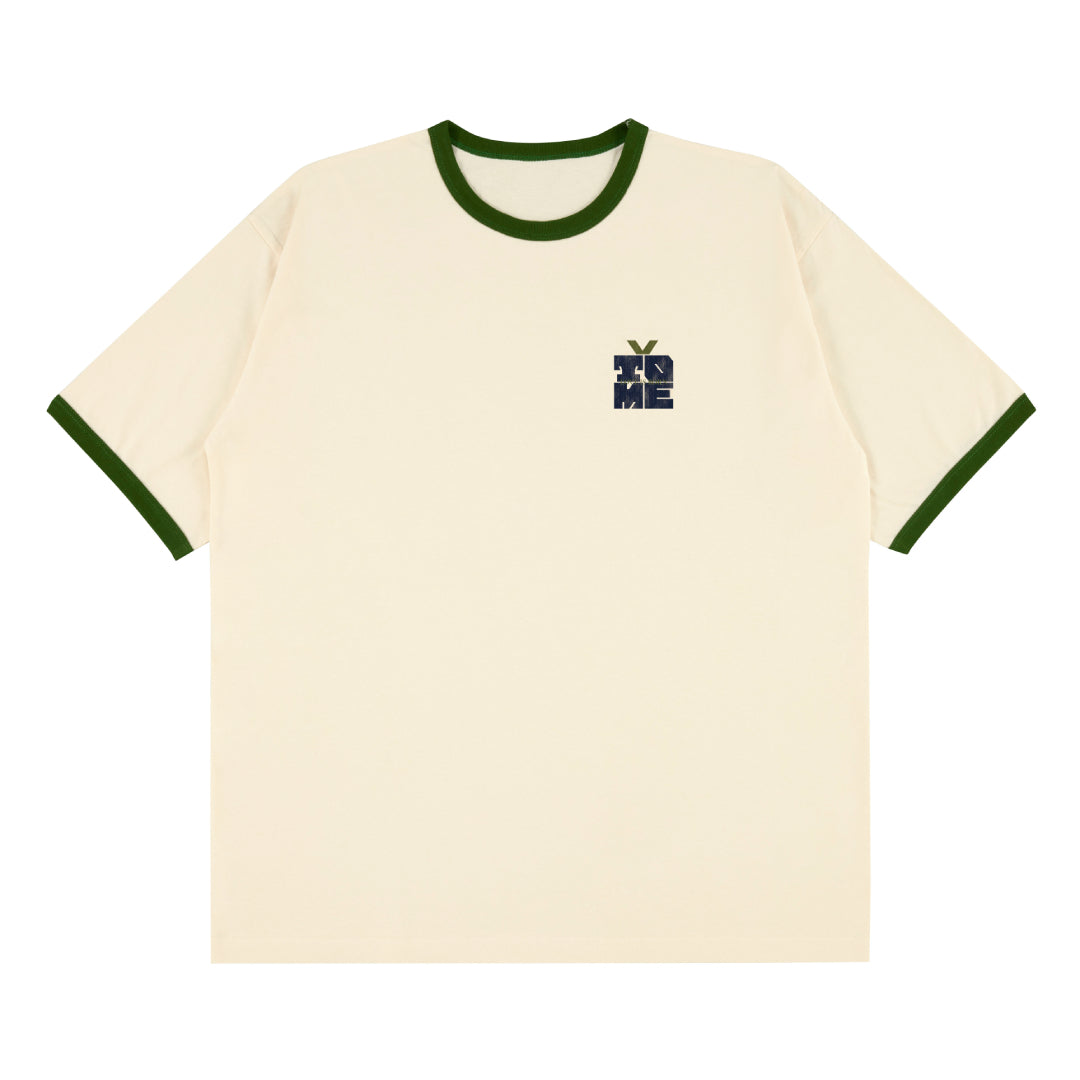リンガーTシャツ　(M)