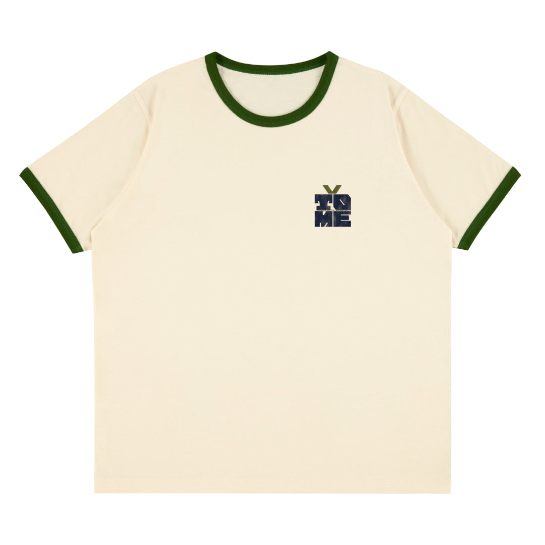 リンガーTシャツ　(L)