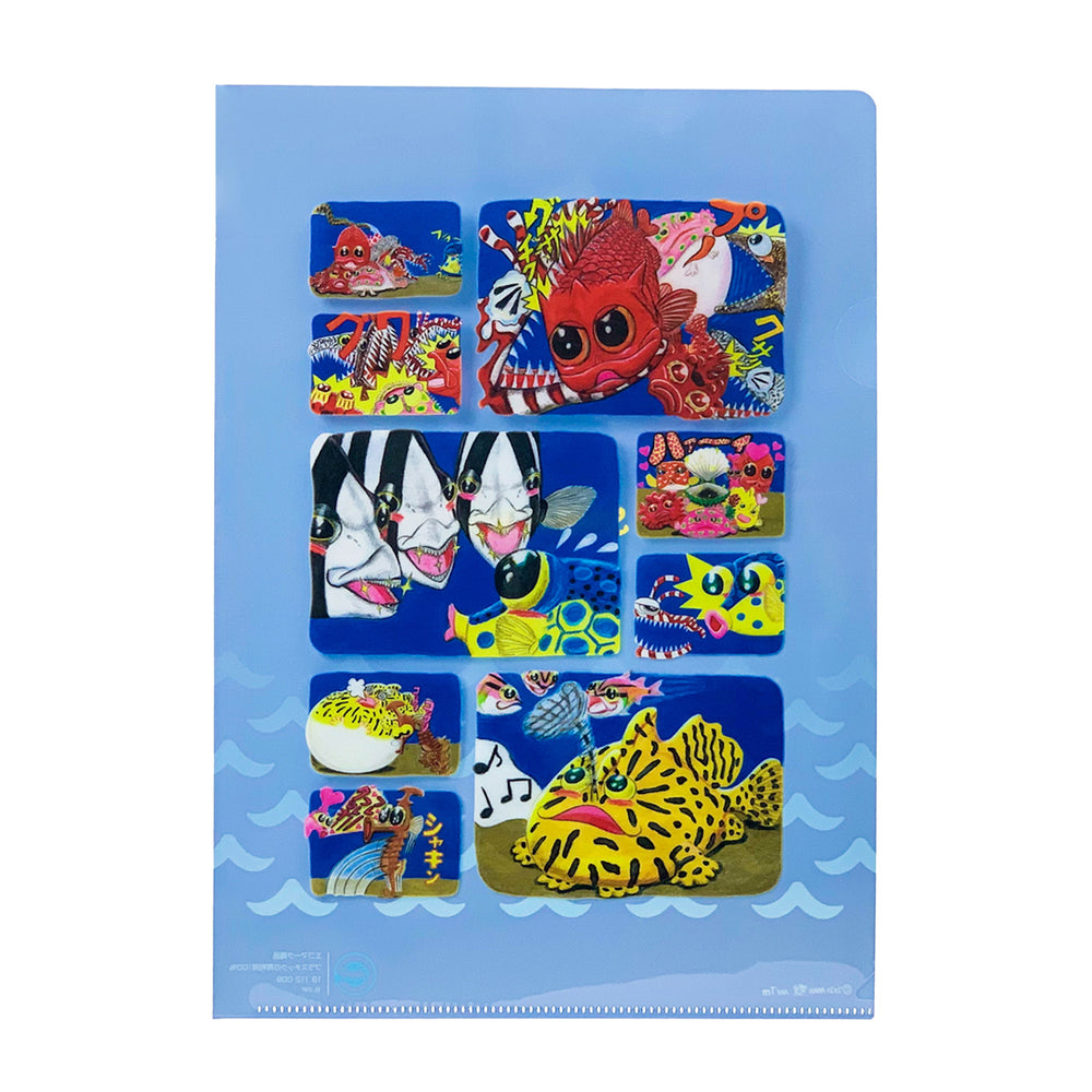 さかなくん　904045サイドアクリル ローソン×さかなクン「夏のLAWSON BLUEフェア」先着プレゼントにエコ