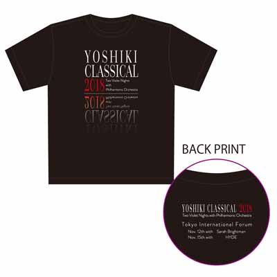 YOSHIKI CLASSICAL 2018 Tシャツ_A（S）