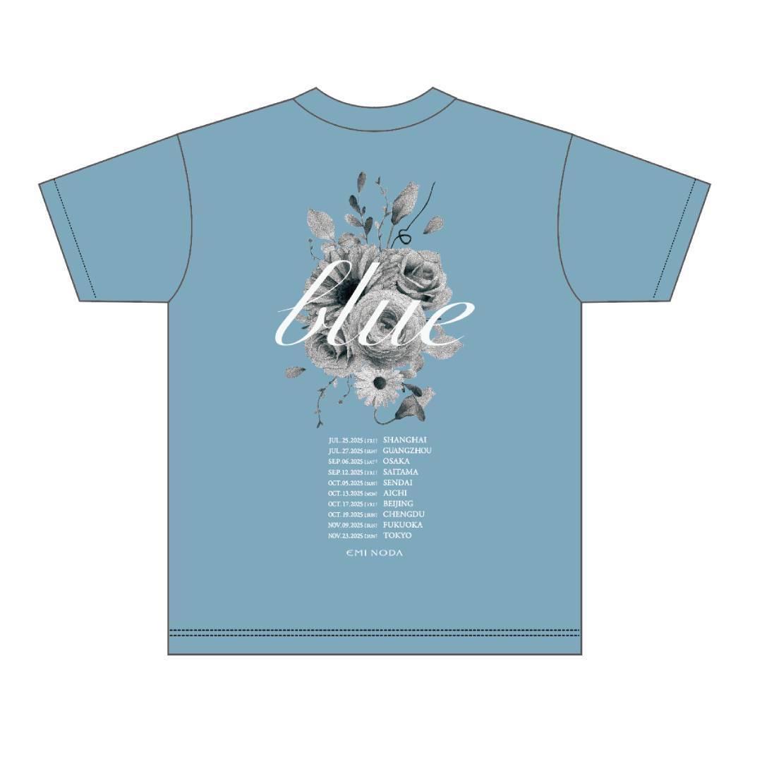 EMI NODA Asia Tour “blue” Tour T-shirt