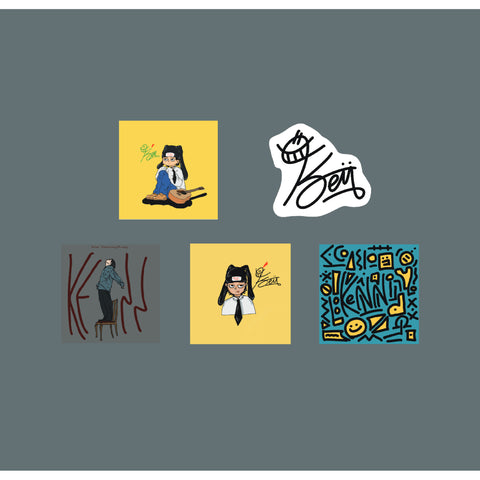 Original Drawing / Sticker（5 designs）