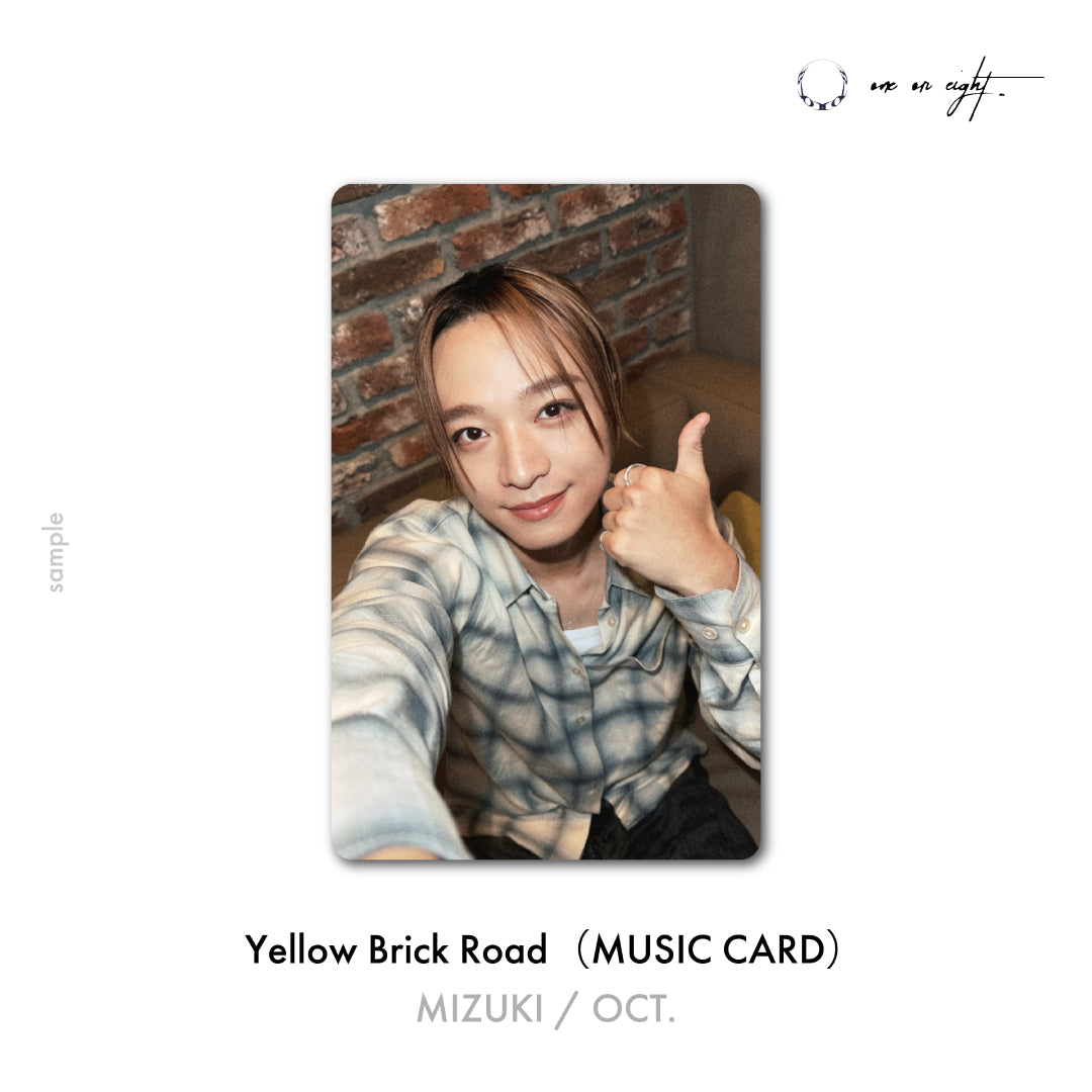 
                  
                    Yellow Brick Road(OCT. / Random 1 out of 8)(MUSIC CARD)
                  
                