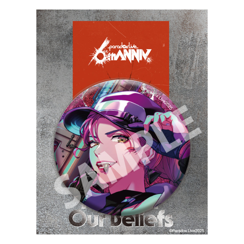 Paradox Live BIG缶バッジ 6th Anniversary アン・フォークナー