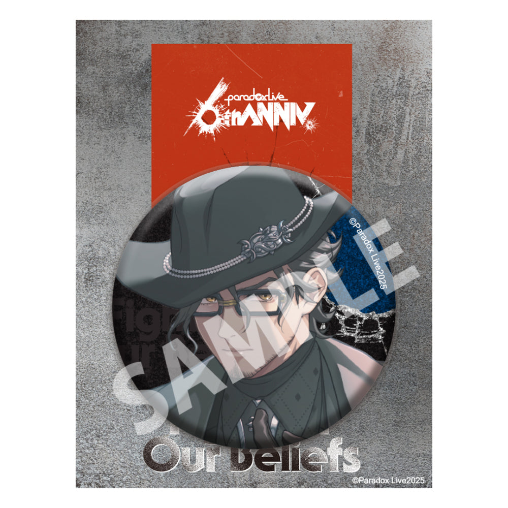 Paradox Live BIG缶バッジ 6th Anniversary 西門 直明