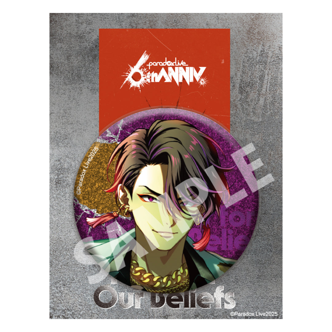 Paradox Live BIG缶バッジ 6th Anniversary 翠石 依織