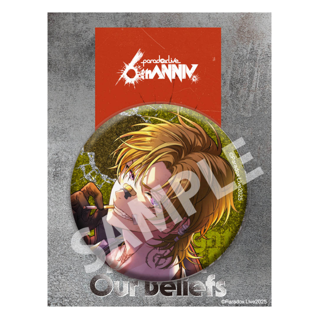 Paradox Live BIG缶バッジ 6th Anniversary 九頭竜 智生