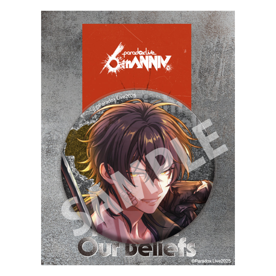 Paradox Live BIG缶バッジ 6th Anniversary 辰宮 晴臣