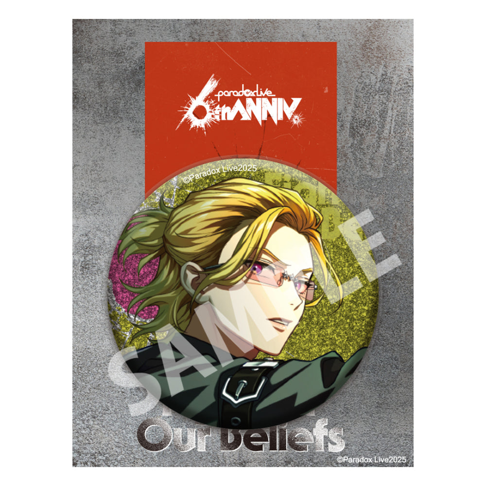Paradox Live BIG缶バッジ 6th Anniversary 緋景 斗真