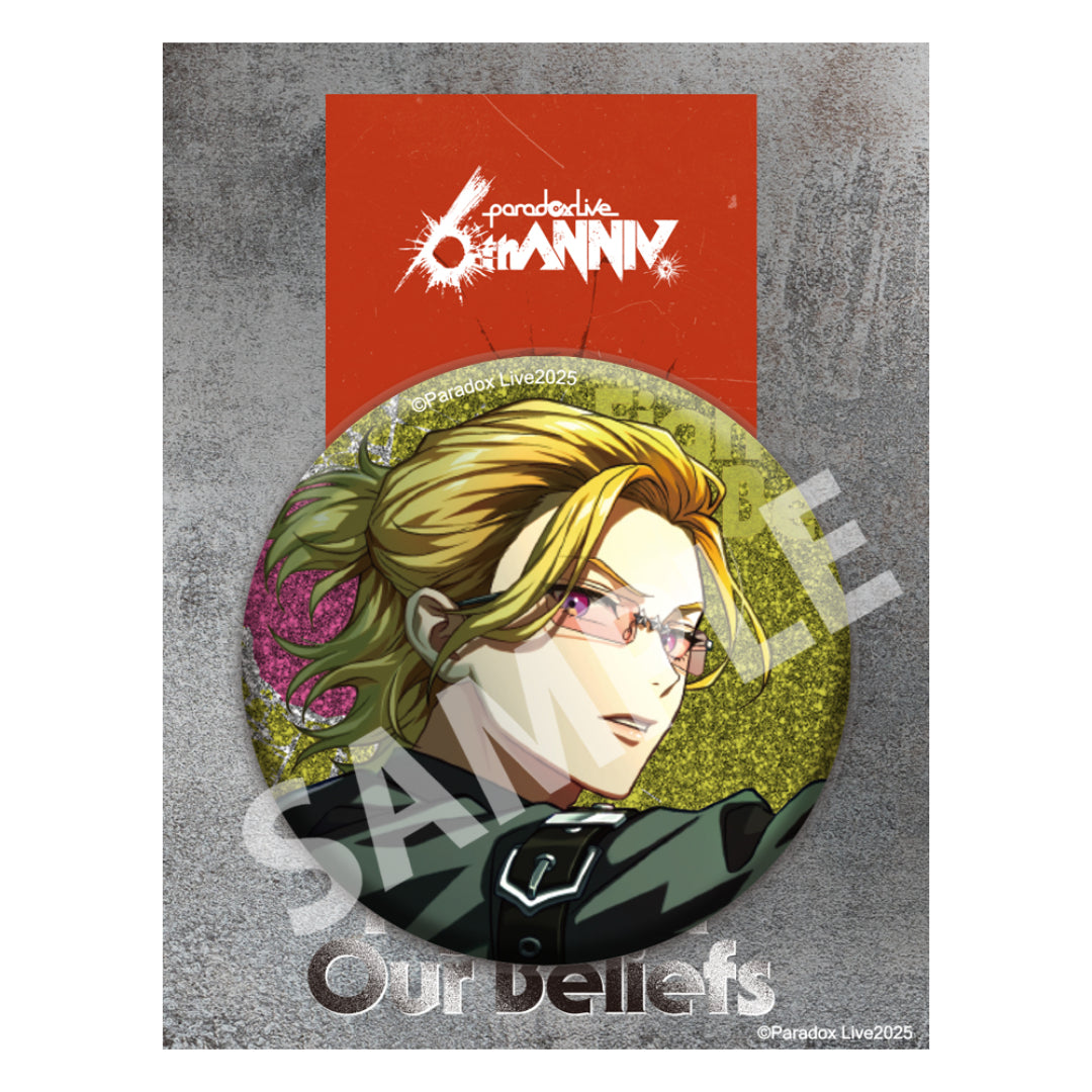 Paradox Live BIG缶バッジ 6th Anniversary 緋景 斗真