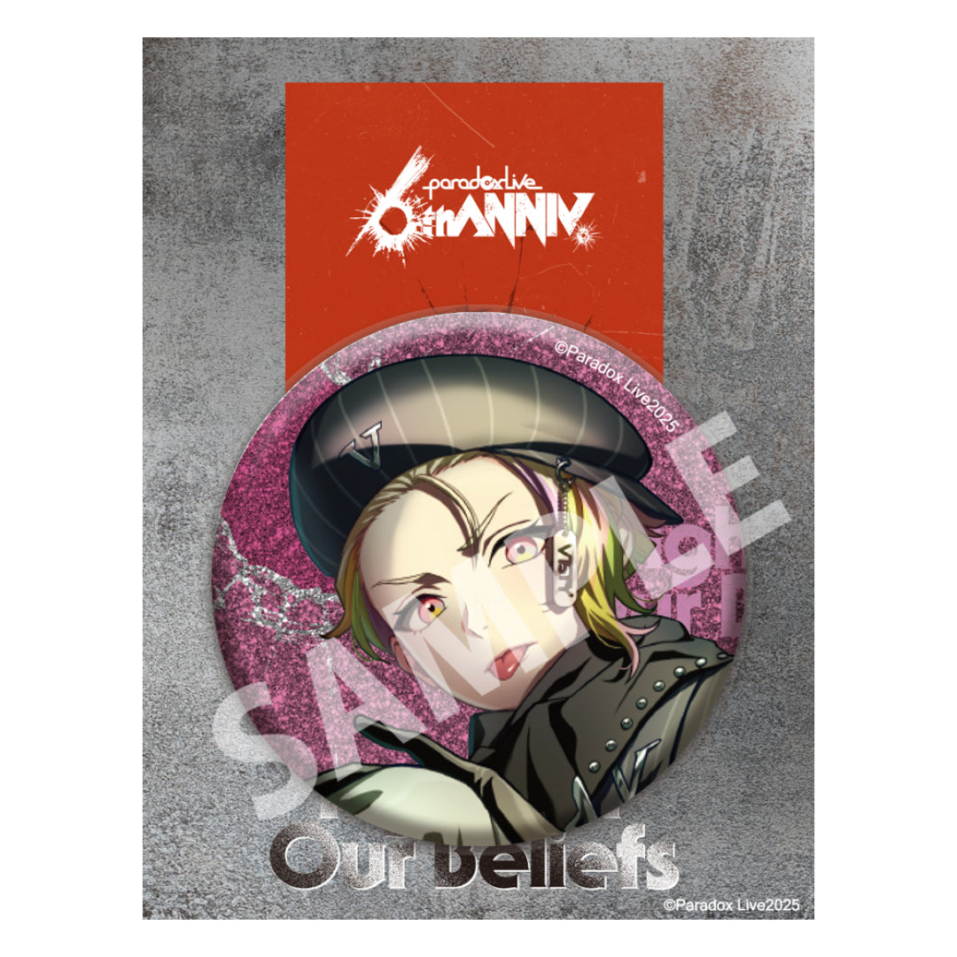 Paradox Live BIG缶バッジ 6th Anniversary 三洲寺 甘太郎