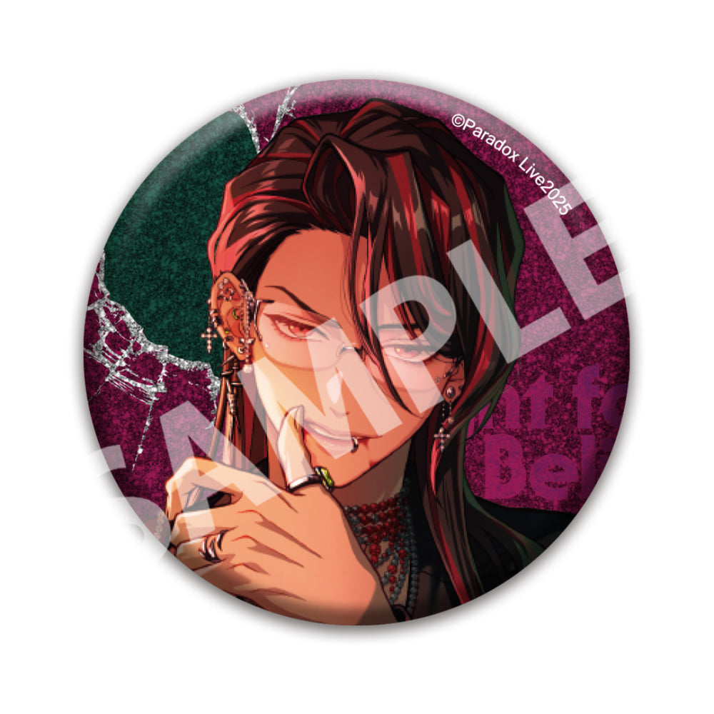 Paradox Live BIG缶バッジ 6th Anniversary 白 忠成