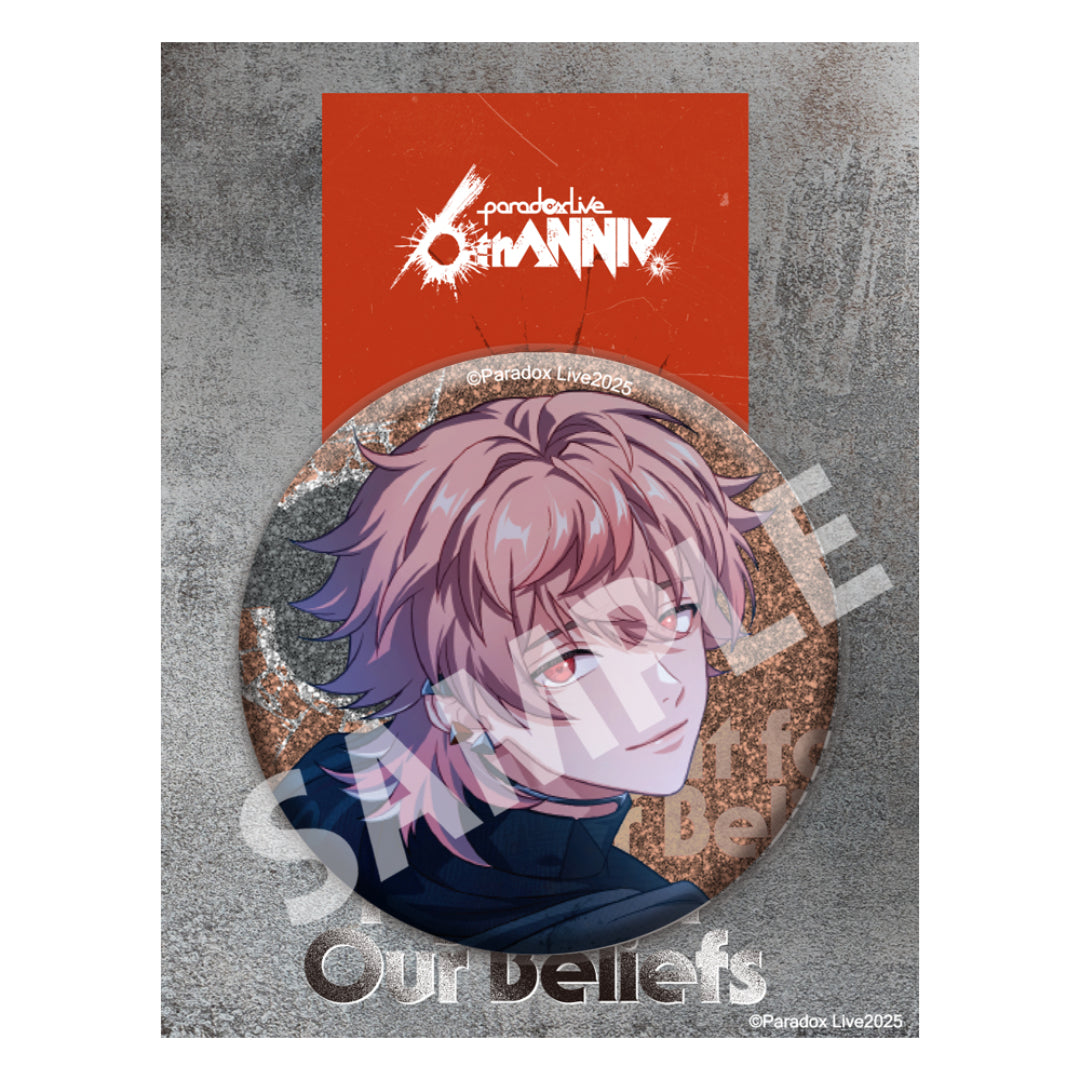 Paradox Live BIG缶バッジ 6th Anniversary ロクタ