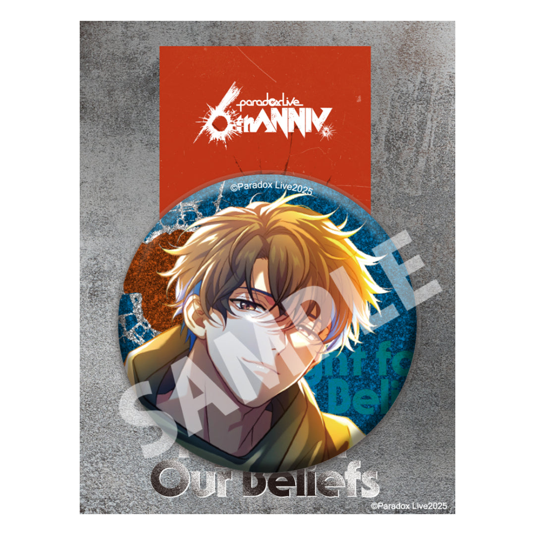 Paradox Live BIG缶バッジ 6th Anniversary 犬飼 憂人