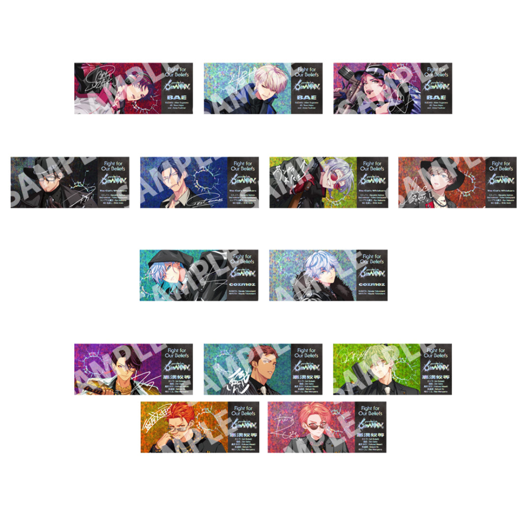 Paradox Live トレーディングチケット風ホロカード A 6th Anniversary