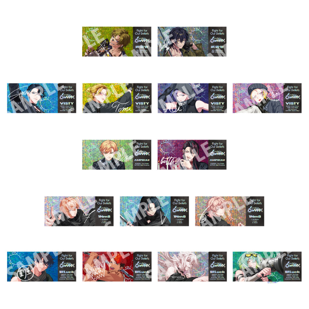 Paradox Live トレーディングチケット風ホロカード B 6th Anniversary