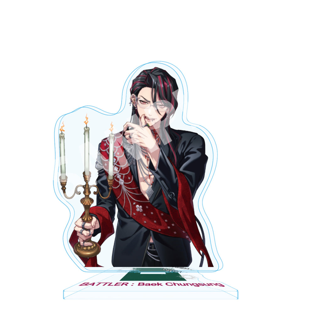 Paradox Live アクリルスタンド 6th Anniversary 白 忠成