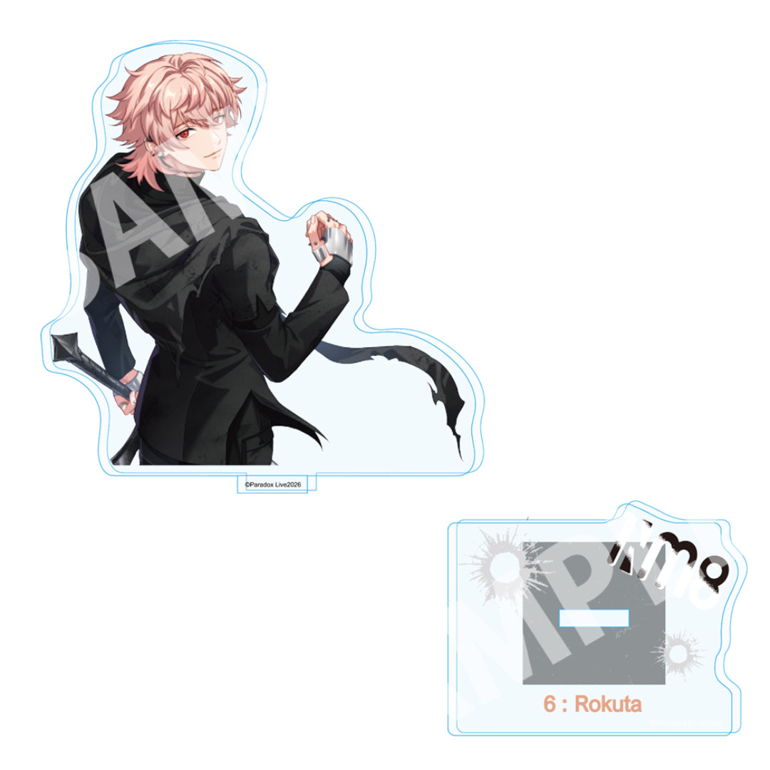 Paradox Live アクリルスタンド 6th Anniversary ロクタ