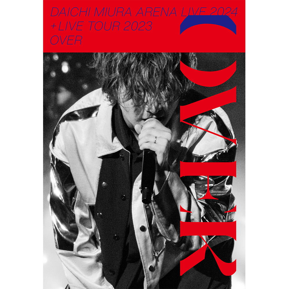 DAICHI MIURA ARENA LIVE 2024 + LIVE TOUR 2023「OVER」(DVD3枚組+CD2枚組) ※スマプラ対応