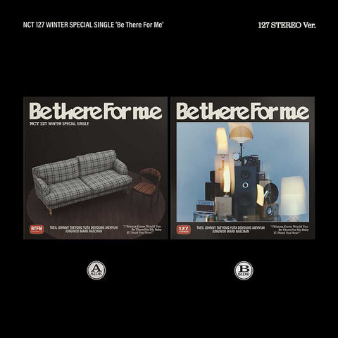 【韓国盤】Winter Special Single Album『Be There For Me』【127 STEREO Ver.】(2種ランダム)
