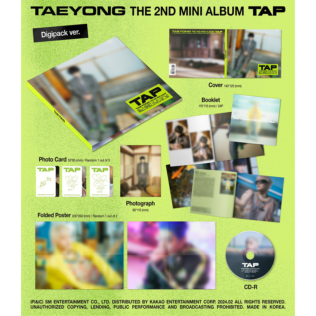
                  
                    【韓国盤】The 2nd Mini Album 'TAP'【Digipack Ver.】
                  
                