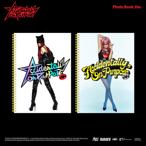 【韓国盤】Accidentally On Purpose（CD）＜Photo Book Ver./カバー2種ランダム＞