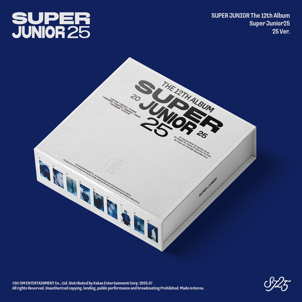 【韓国盤】The 12th Album'Super Junior25'(25 Ver.)