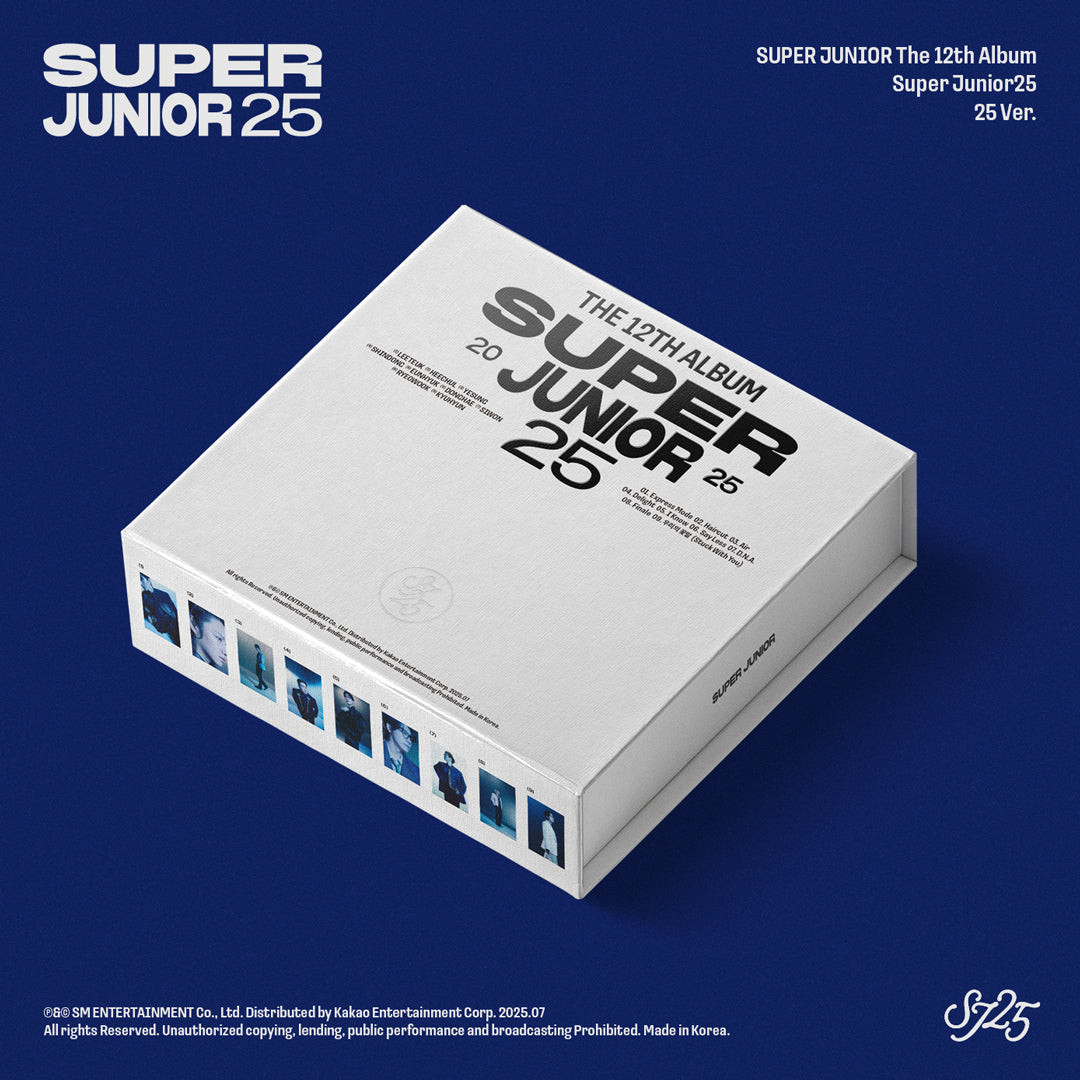 【韓国盤】The 12th Album'Super Junior25'(25 Ver.)