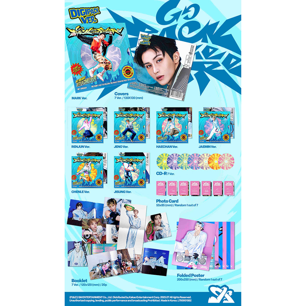 【韓国盤】The 5th Album 'Go Back To The Future' (Digipack Ver./7種ランダム)【応募シリアルカード付き】