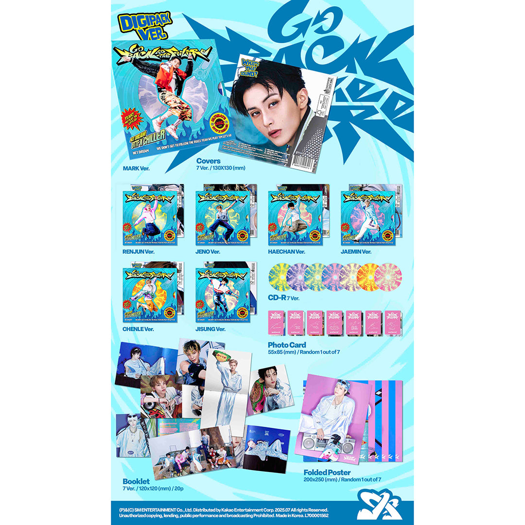 【韓国盤】The 5th Album 'Go Back To The Future' (Digipack Ver./7種ランダム)【応募シリアルカード付き】