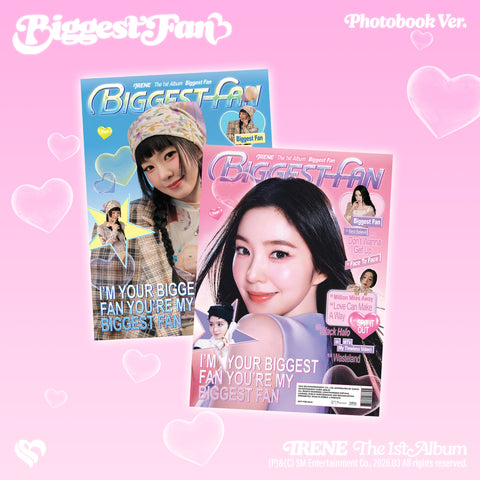 【韓国盤】Biggest Fan（CD）＜Photobook Ver.（2種ランダム）＞
