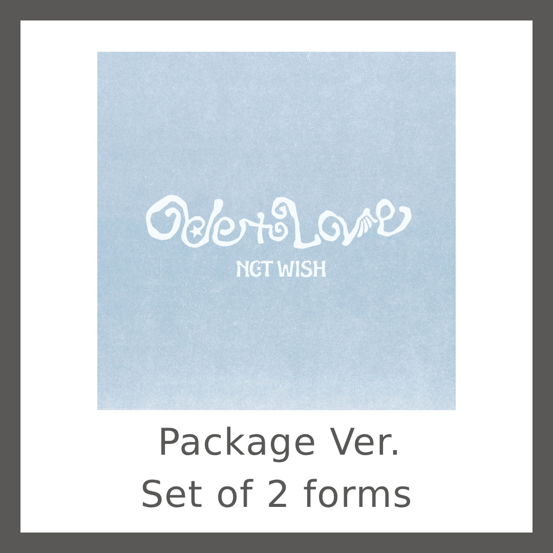 《2種セット》【韓国盤】Ode to Love(Package Ver.)