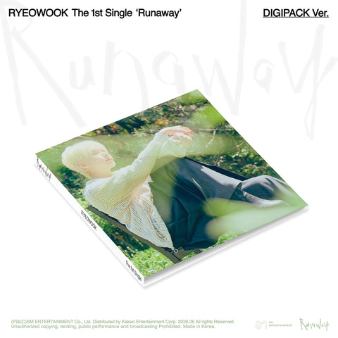 【韓国盤】The 1st Single 'Runaway'（CD）＜DIGIPACK Ver.＞