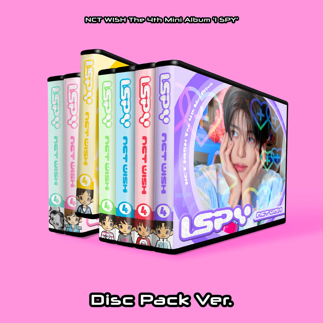 《シリアルコード付き》【韓国盤】The 4th Mini Album 'I SPY'【Disc Pack Ver.(7種ランダム)】