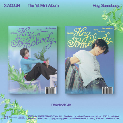【輸入盤】The 1st Mini Album 'Hey, Somebody'【Photobook Ver.(2種ランダム)】