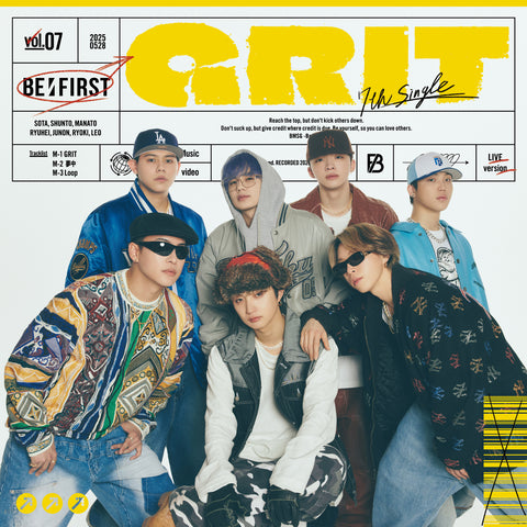 【LIVE盤】GRIT(CD+DVD)