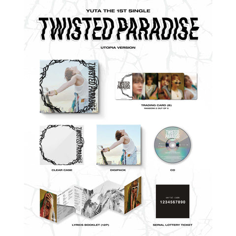 【初回生産限定盤_Utopia Version】TWISTED PARADISE(CD)
