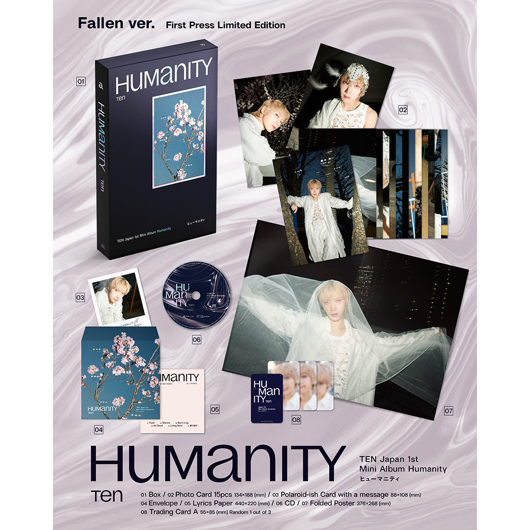 
                  
                    【初回生産限定盤_Fallen Ver.】Humanity(CD)
                  
                