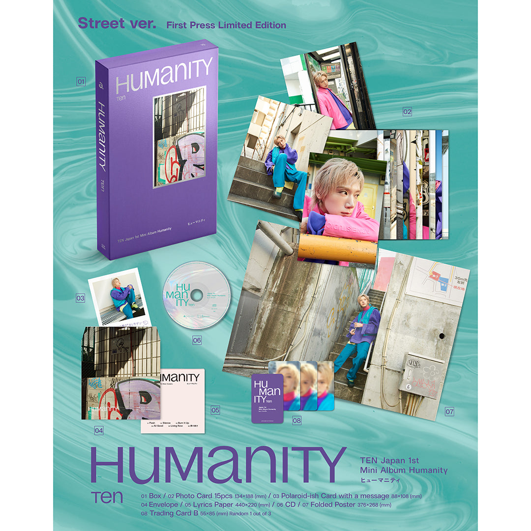 
                  
                    【初回生産限定盤_Street Ver.】Humanity(CD)
                  
                