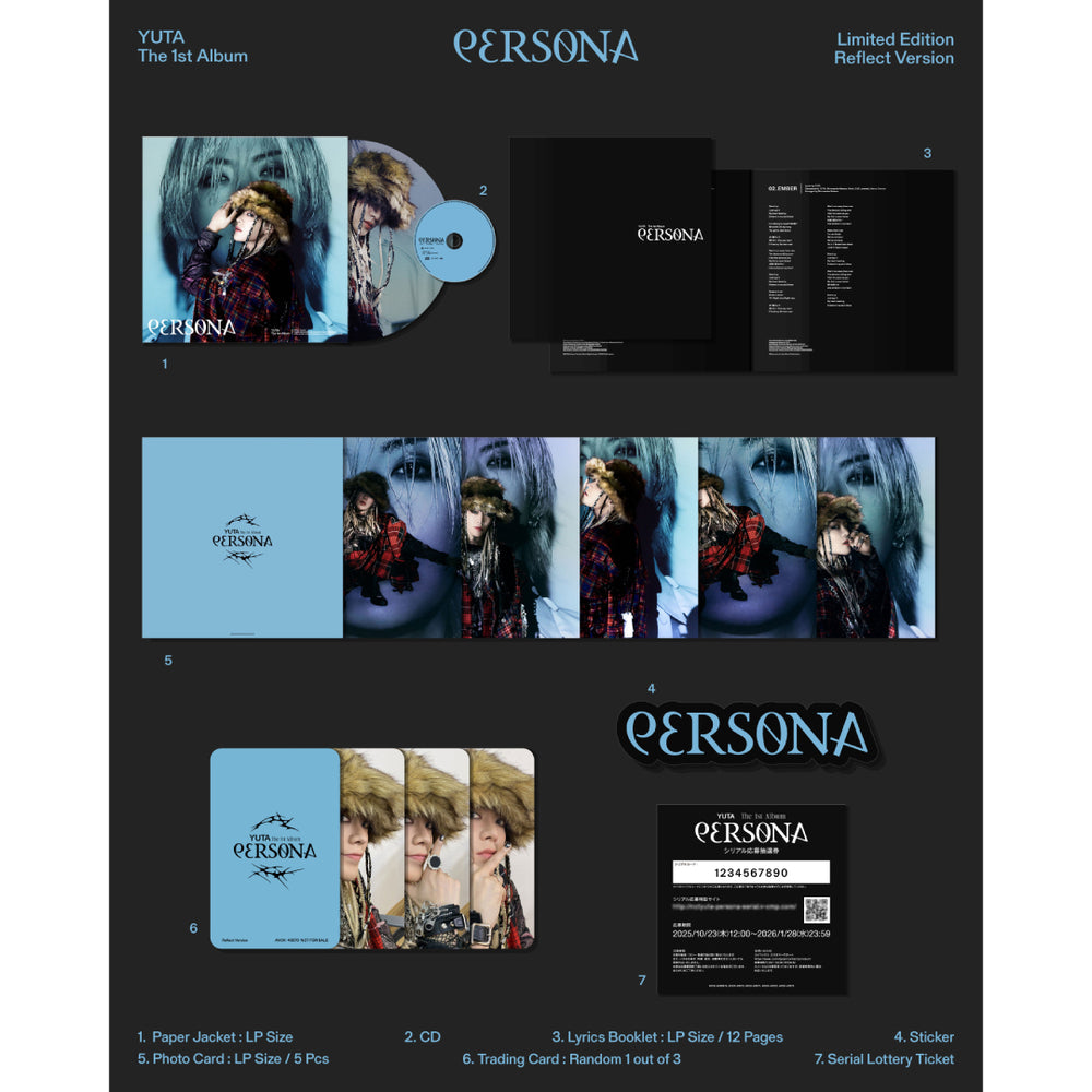 【初回生産限定盤_Reflect Version】PERSONA(CD)