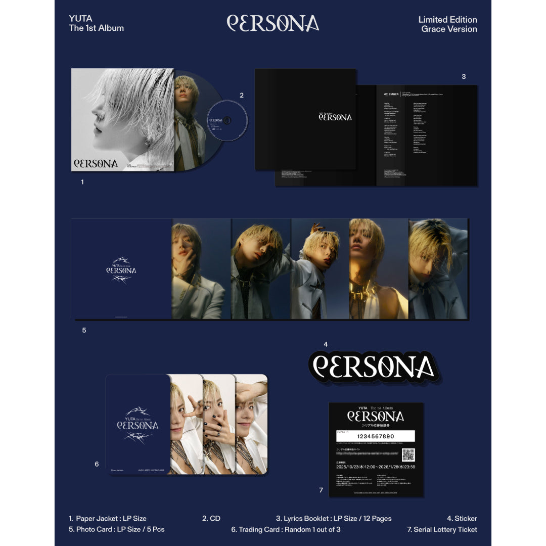 【初回生産限定盤_Grace Version】PERSONA(CD)