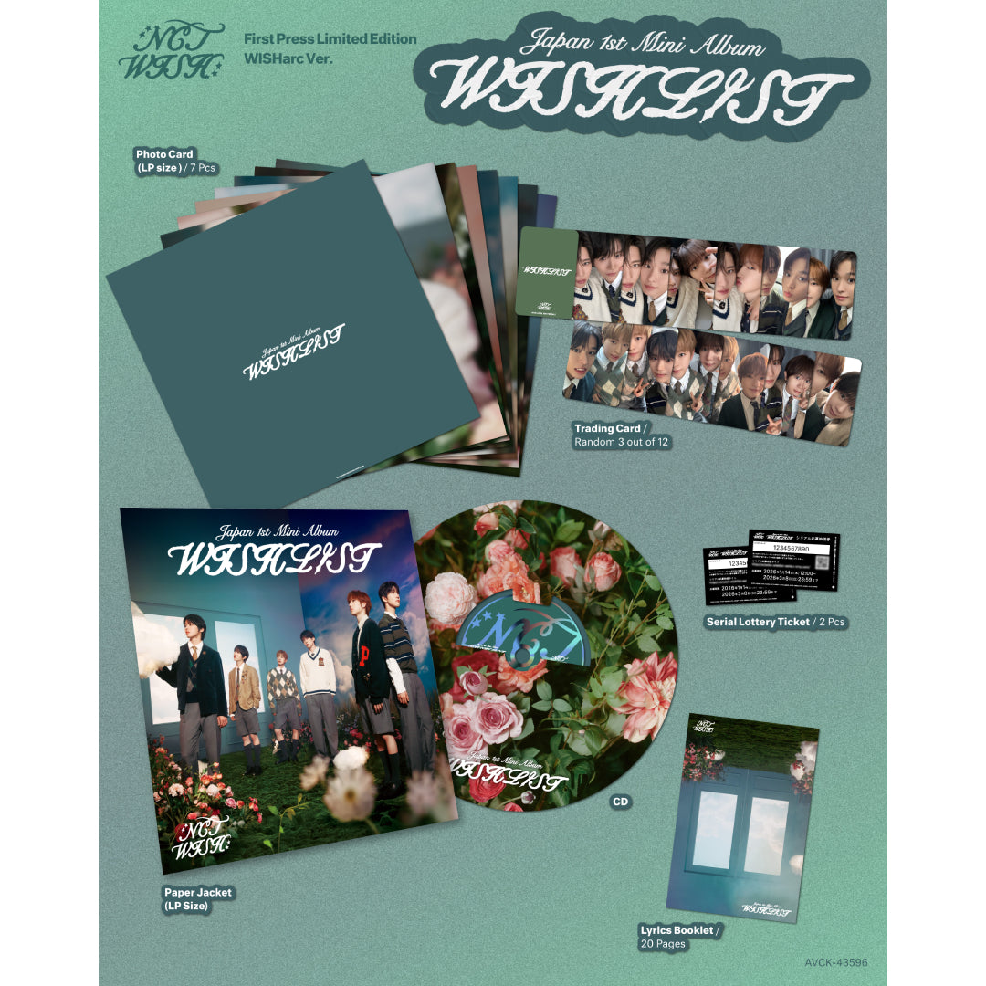 【初回生産限定盤/WISHarc Ver.】WISHLIST(CD)