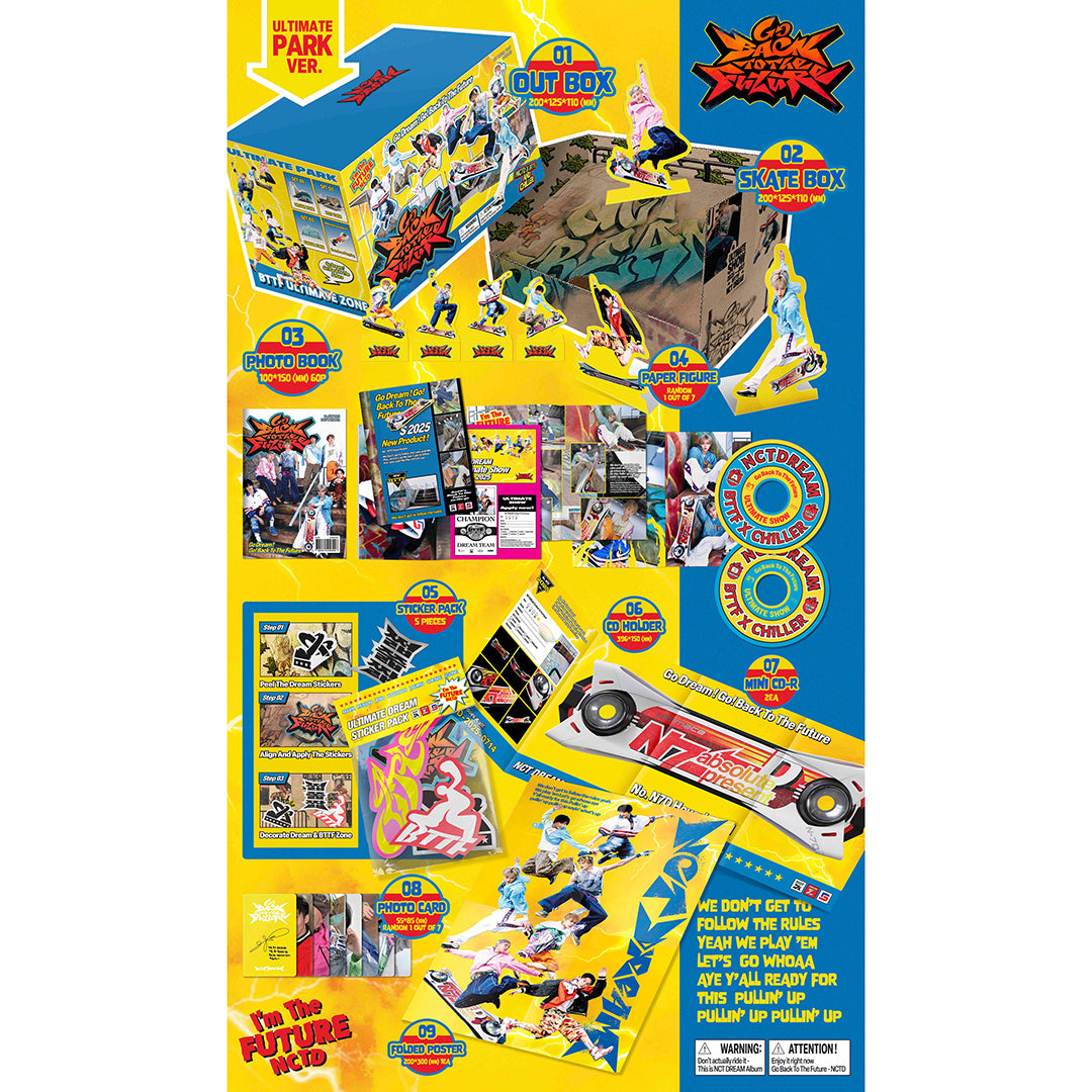 【韓国盤】The 5th Album 'Go Back To The Future' (Ultimate Park Ver.)【応募シリアルカード付き】