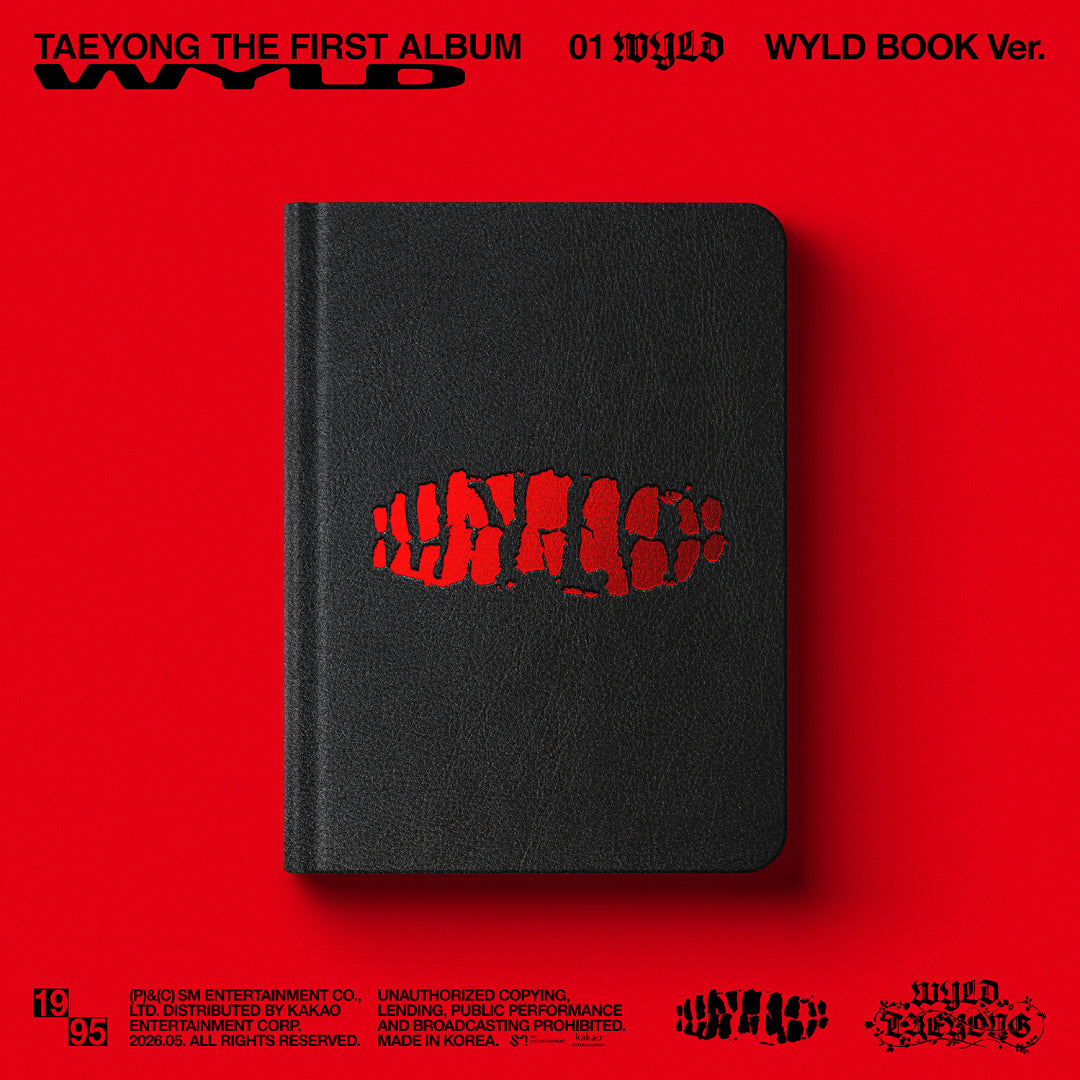 【韓国盤】The 1st Album 'WYLD'【WYLD BOOK Ver.】