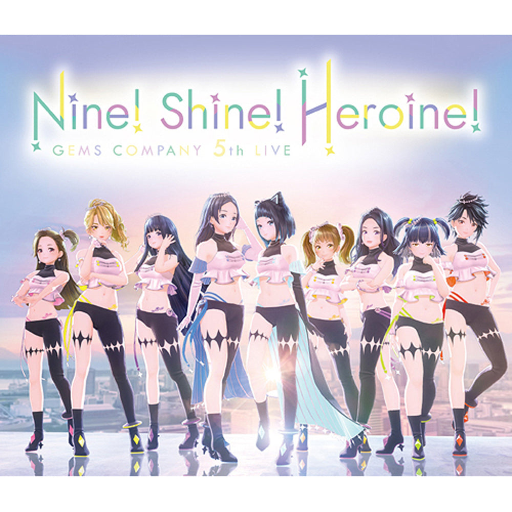 GEMS COMPANY 5thLIVE「Nine! Shine! Heroine!」LIVE Blu-ray＆CD(Blu-ray＋CD)