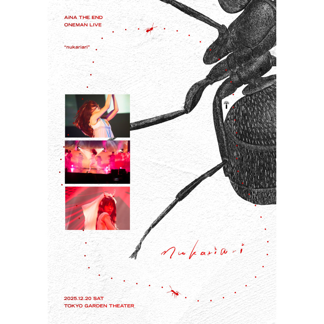 AiNA THE END "nukariari"【初回生産限定盤】（2枚組Blu-ray+PHOTOBOOK）